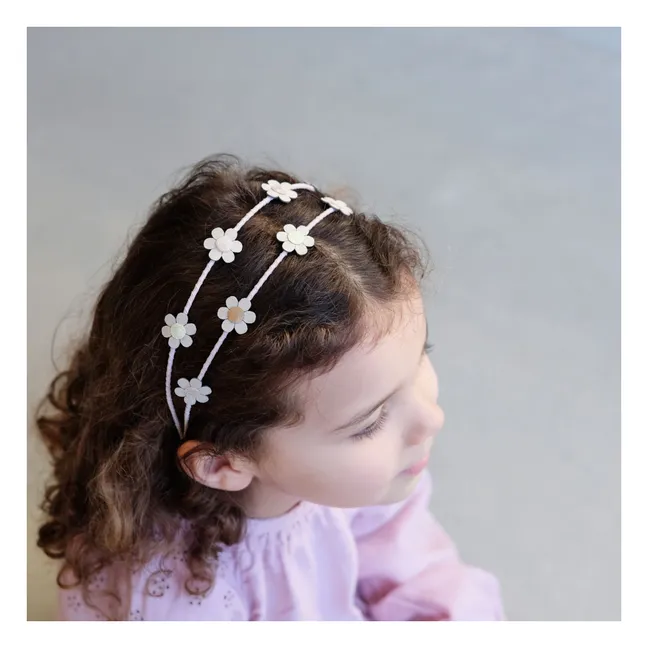 Diadema de manzanilla | Beige