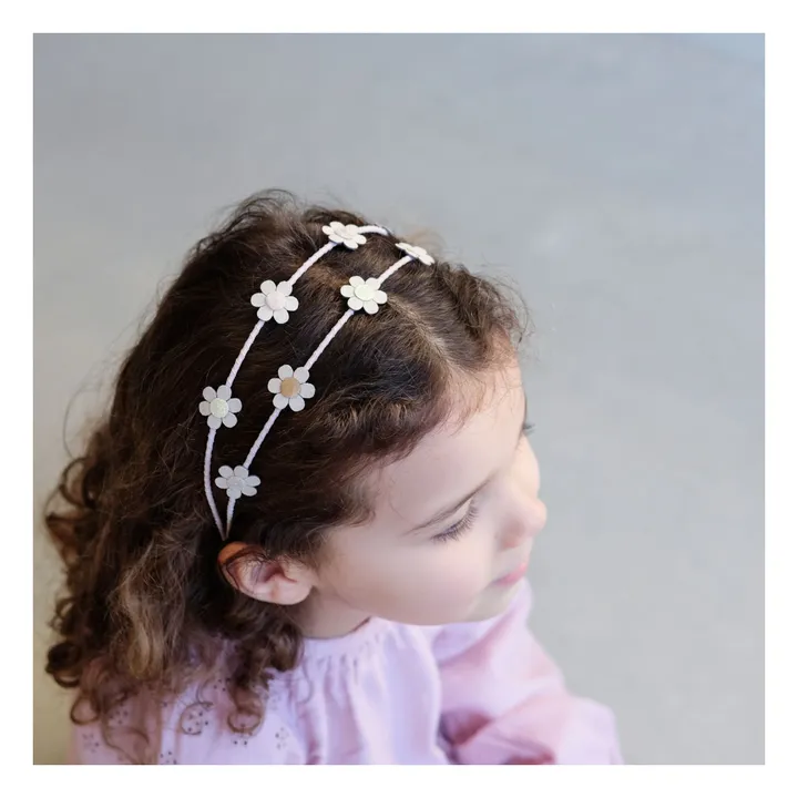 Serre-tête Camomille | Beige- Image produit n°1