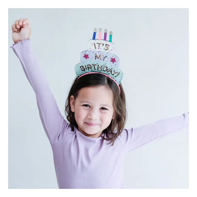 Diadema de cumpleaños | Rosa