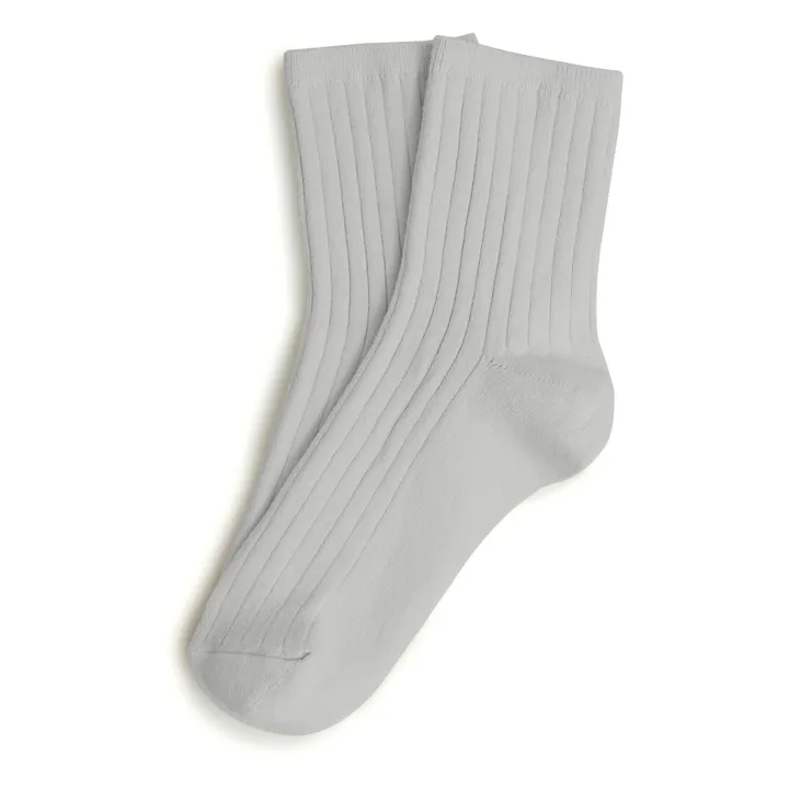 Chaussettes La Mini | Gris souris- Image produit n°0