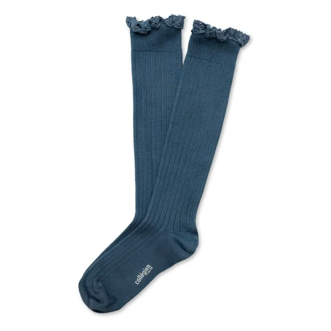 Chaussettes Joséphine | Bleu foncé