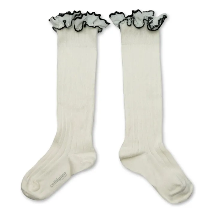 Chaussettes Constance | Blanc- Image produit n°1