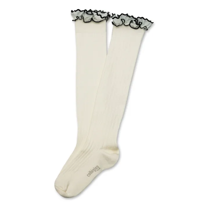 Chaussettes Constance | Blanc- Image produit n°0