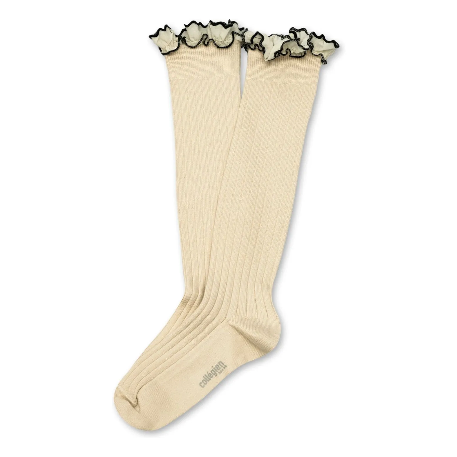 Chaussettes Constance | Blanc cassé- Image produit n°0