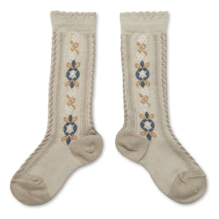 Chaussettes Dalia | Gris souris- Image produit n°0