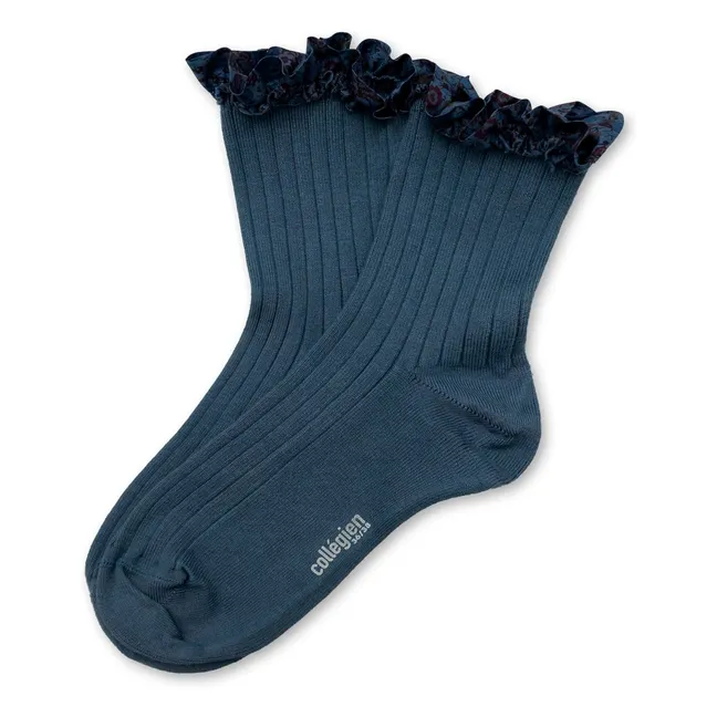 Calze Charlotte | Blu scur