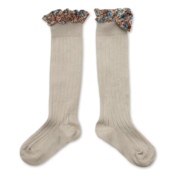 Chaussettes Elisabeth | Gris souris- Image produit n°1