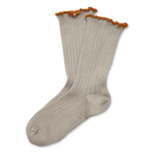 Chaussettes Delphine | Gris souris
