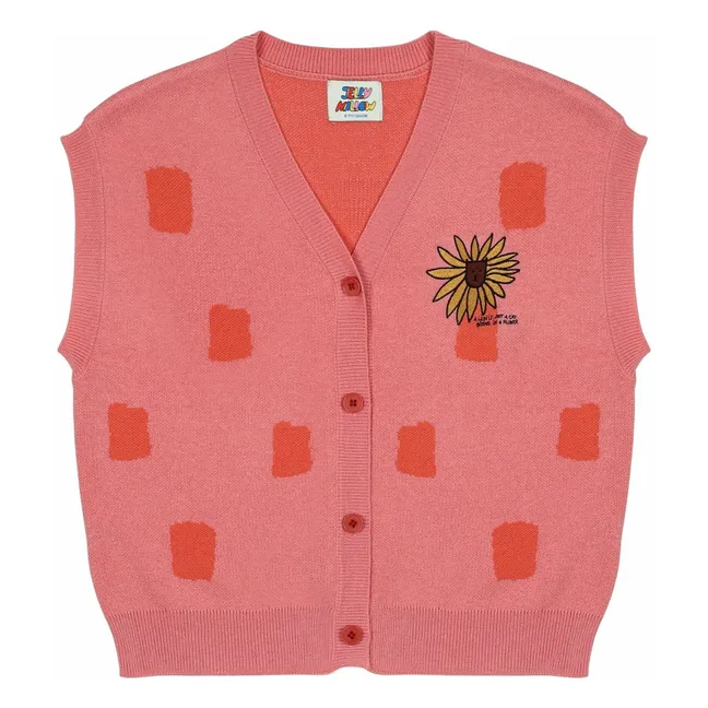 Chaleco León | Rosa
