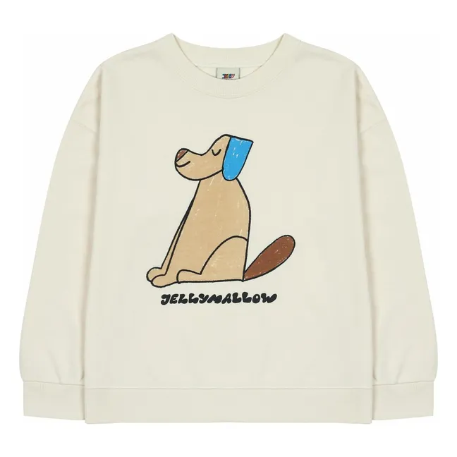 Sudadera Mr.dog | Crema
