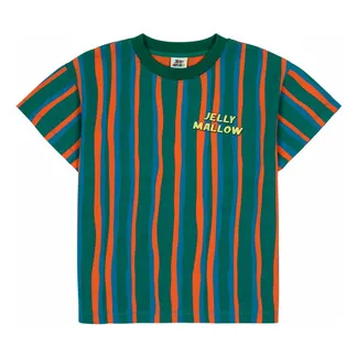 REPOSE AMS TEE SHIRT - AZURE BLOCK STRIPE REPOSE AMS TEE SHIRT - AZURE BLOCK STRIPE