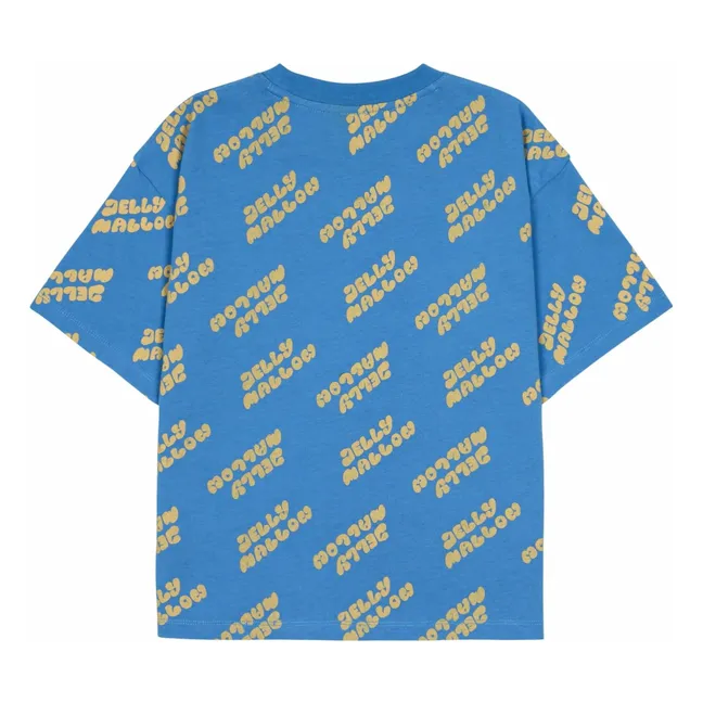 JM Long T-shirt | Azure blue