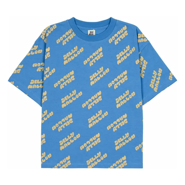 JM Long T-shirt | Azure blue