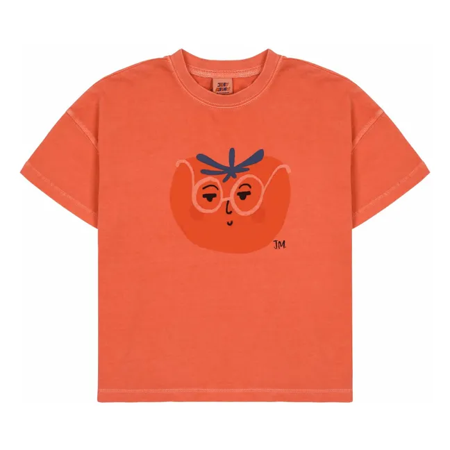 T-Shirt Tomato Pigment | Korallenfarben