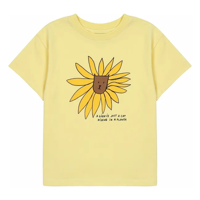 Lion T-shirt | Yellow