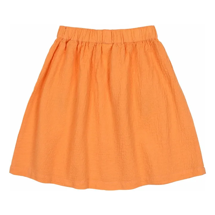 Jupe Flower Pocket | Orange- Image produit n°1