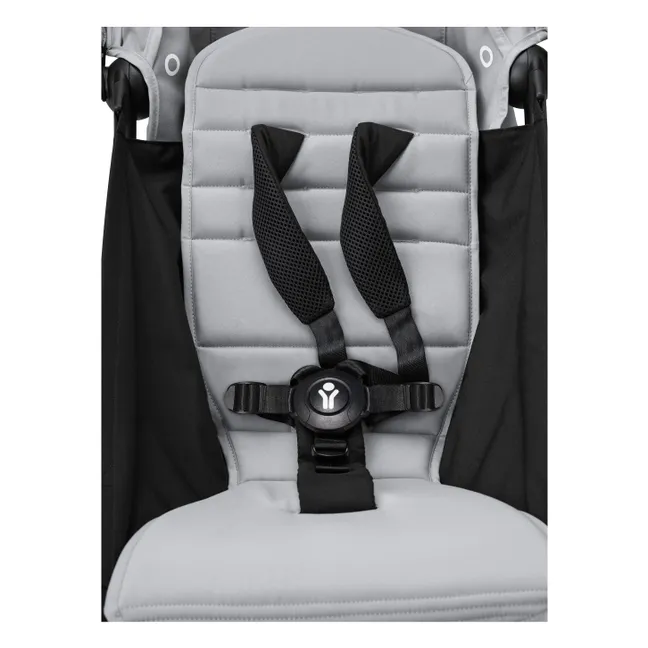 YOYO³ 6+ Silla de Paseo Chasis negro | Stone