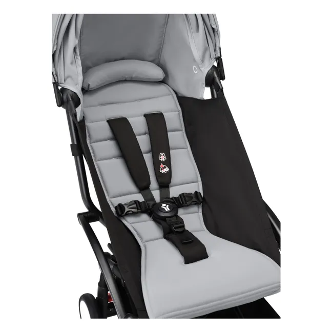 YOYO³ 6+ Silla de Paseo Chasis negro | Stone