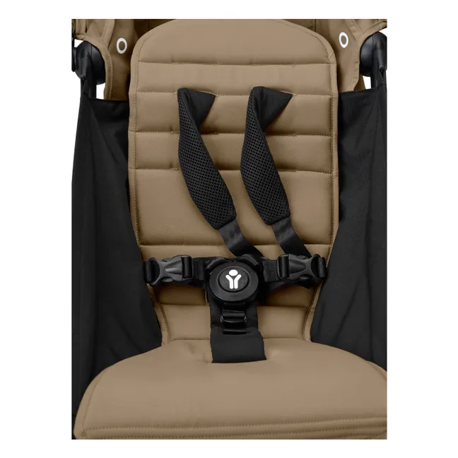 YOYO³ 6+ Silla de Paseo Chasis negro | Caramelo