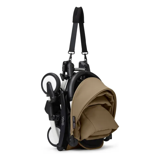 YOYO³ 6+ Pushchair Black frame | Toffee