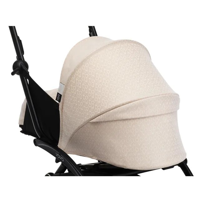 YOYO³ Bonpoint 0+ cochecito recién nacido Chasis negro | Beige