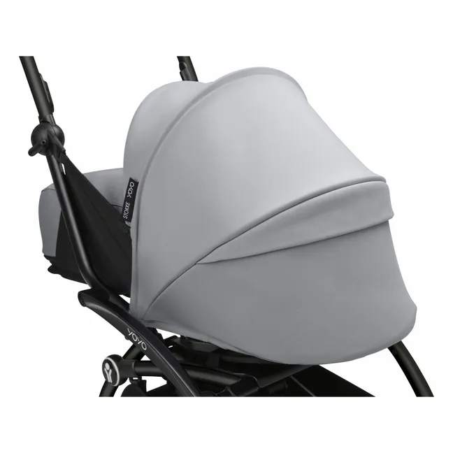 Silla de paseo para recién nacidos YOYO³ 0+ Chasis negro | Stone