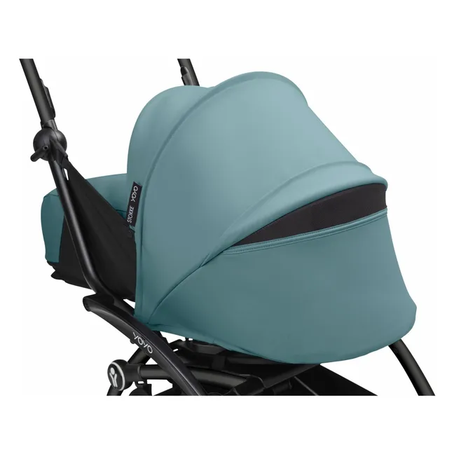 Silla de paseo para recién nacidos YOYO³ 0+ Chasis negro | Agua