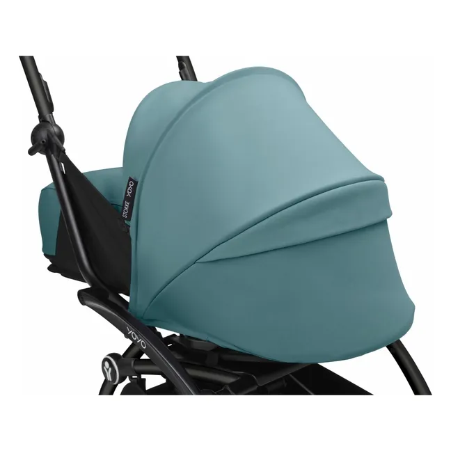 Silla de paseo para recién nacidos YOYO³ 0+ Chasis negro | Agua