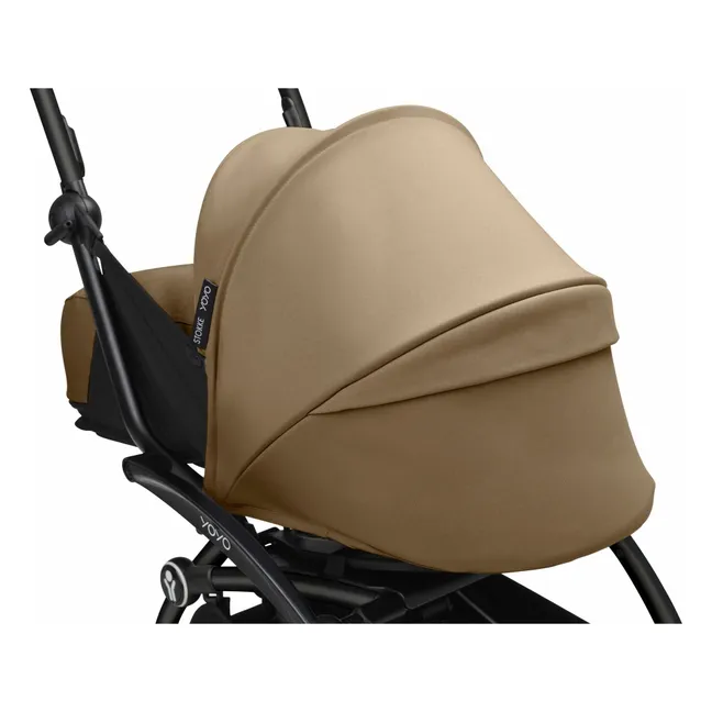 Silla de paseo para recién nacidos YOYO³ 0+ Chasis negro | Caramelo