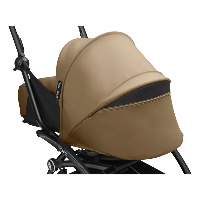 Silla de paseo para recién nacidos YOYO³ 0+ Chasis negro | Caramelo