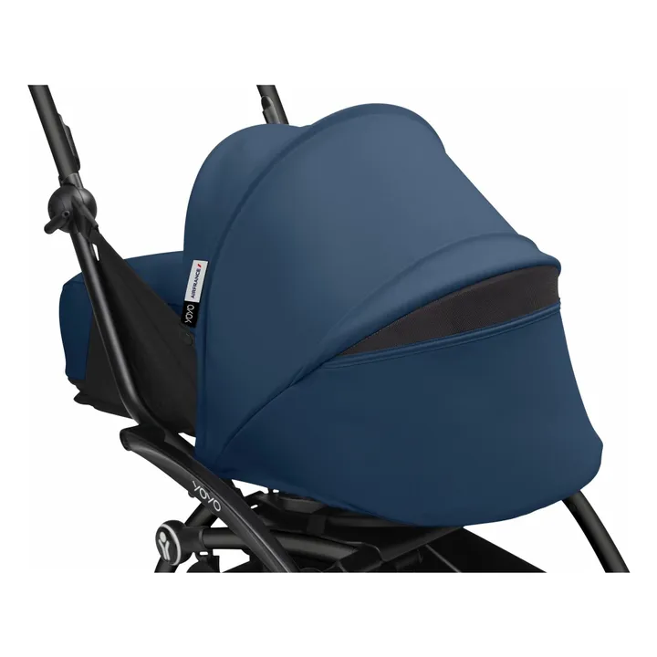 Poussette nouveau-né YOYO³ 0+ Châssis noir | Bleu Air France- Image produit n°4
