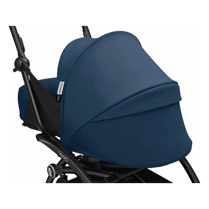 Poussette nouveau-né YOYO³ 0+ Châssis noir | Bleu Air France- Image produit n°2