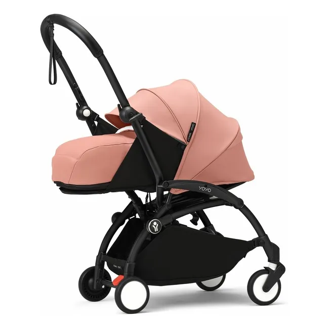 Silla de paseo para recién nacidos YOYO³ 0+ Chasis negro | Ginger
