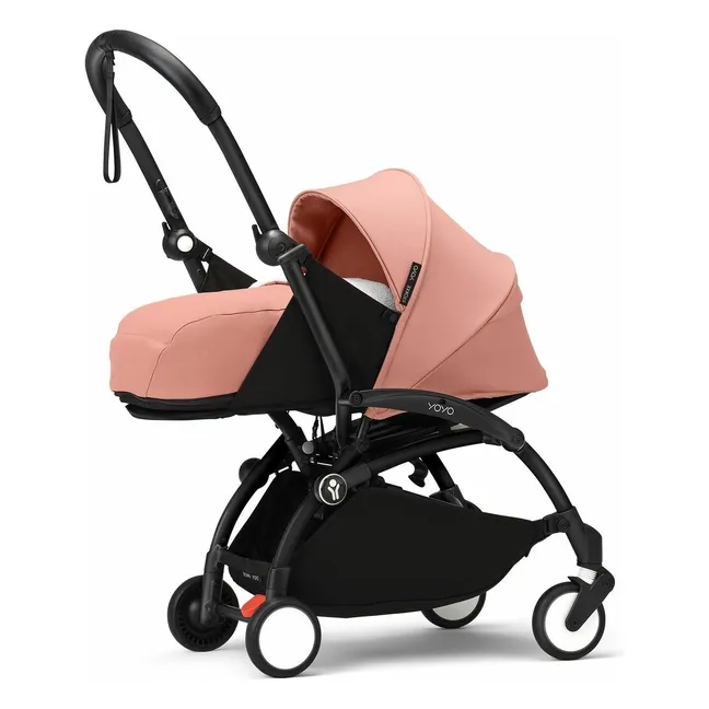 Silla de paseo para recién nacidos YOYO³ 0+ Chasis negro | Ginger