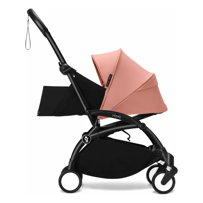 Silla de paseo para recién nacidos YOYO³ 0+ Chasis negro | Ginger