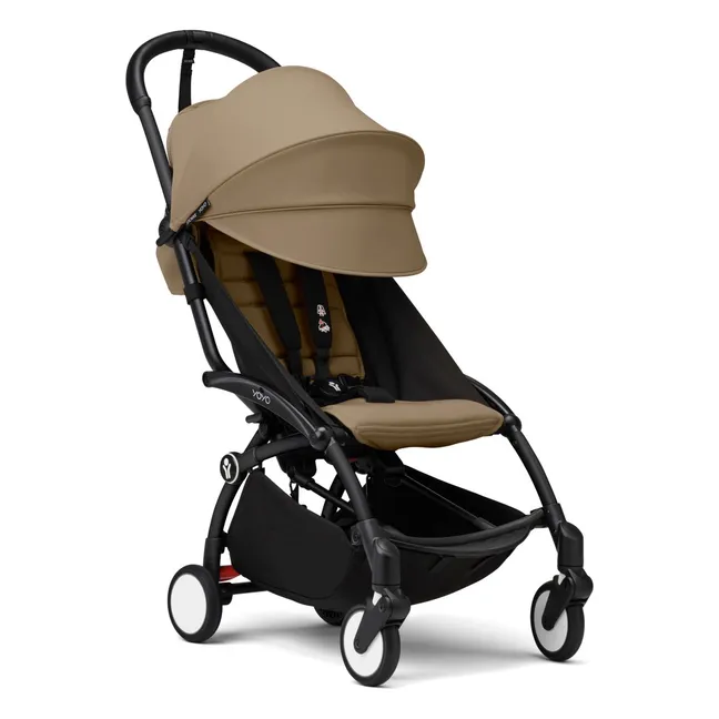 Poussette YOYO³ complète 0+ et 6+ Châssis noir | Toffee