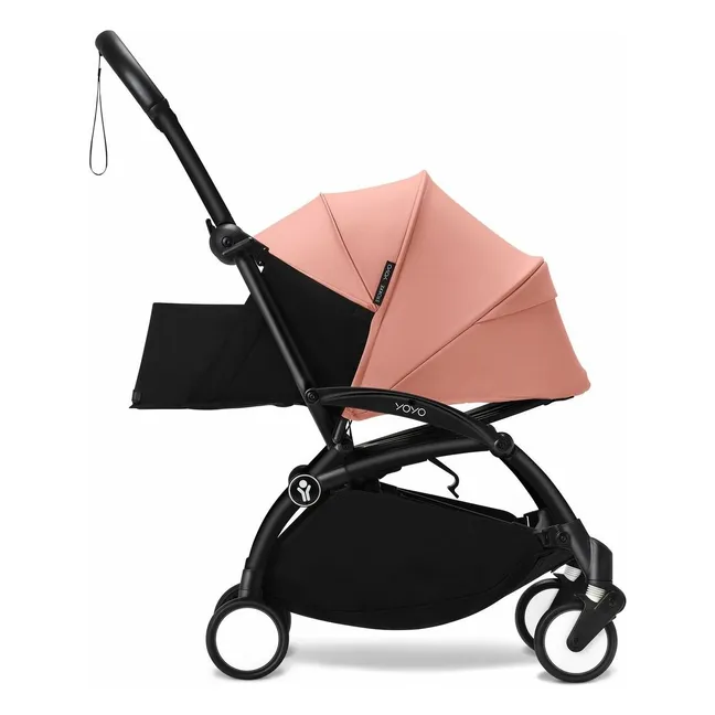 YOYO³ silla de paseo completa 0+ y 6+ Chasis negro | Ginger