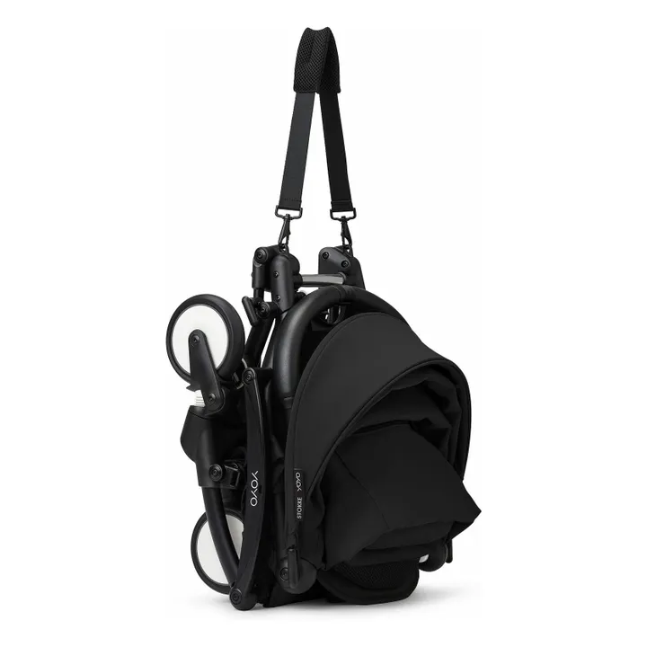 Poussette YOYO³ complète 0+ et 6+ Châssis noir | Noir- Image produit n°6