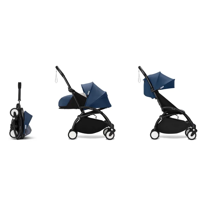 Stokke - Stokke® - Poussette YOYO³ complète 0+ et 6+ Châssis noir