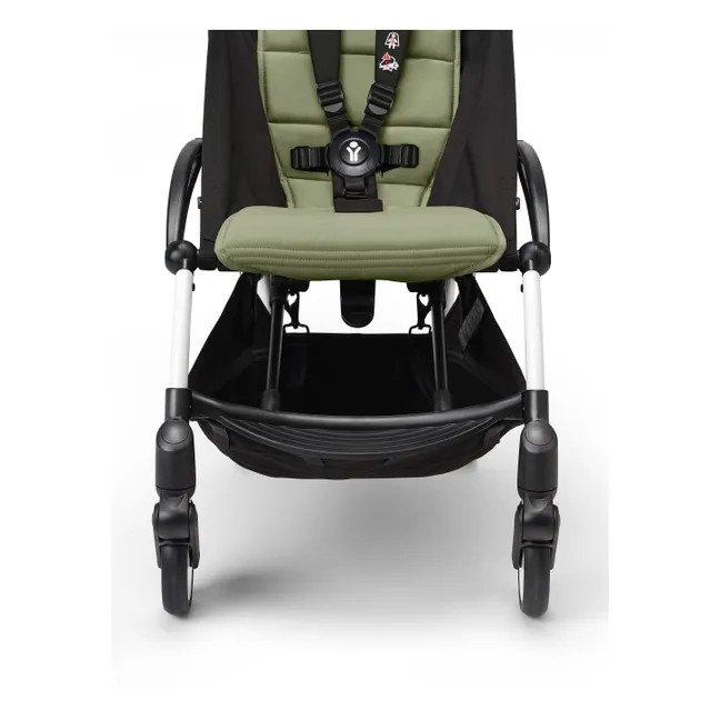 YOYO³ 6+ Pushchair White frame | Olive