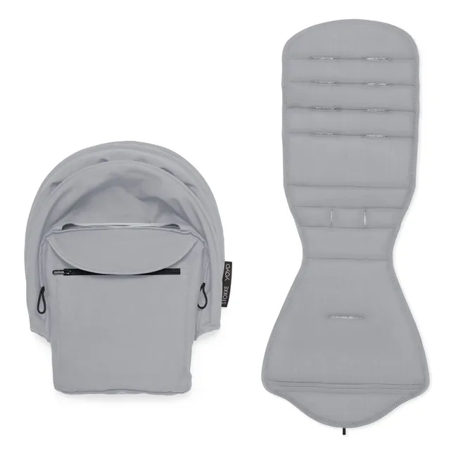 YOYO³ 6+ Pushchair White frame | Stone