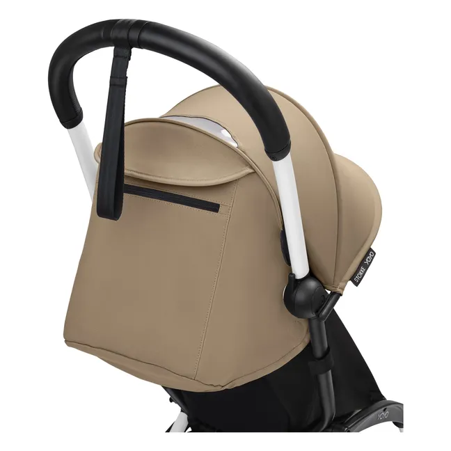 YOYO³ 6+ Pushchair White frame | Toffee