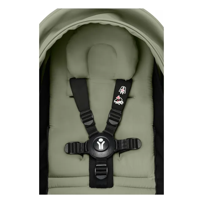 YOYO³ 0+ cochecito recién nacido Chasis blanco | Olive