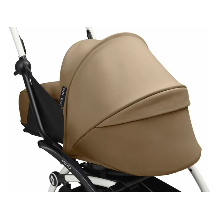 YOYO³ 0+ cochecito recién nacido Chasis blanco | Caramelo- Imagen del producto n°3