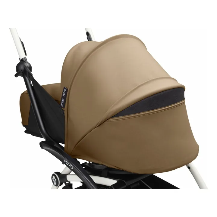 YOYO³ 0+ cochecito recién nacido Chasis blanco | Caramelo- Imagen del producto n°2