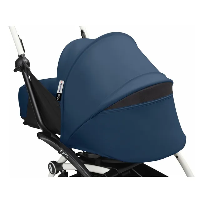 YOYO³ 0+ cochecito recién nacido Chasis blanco | Azul Air France