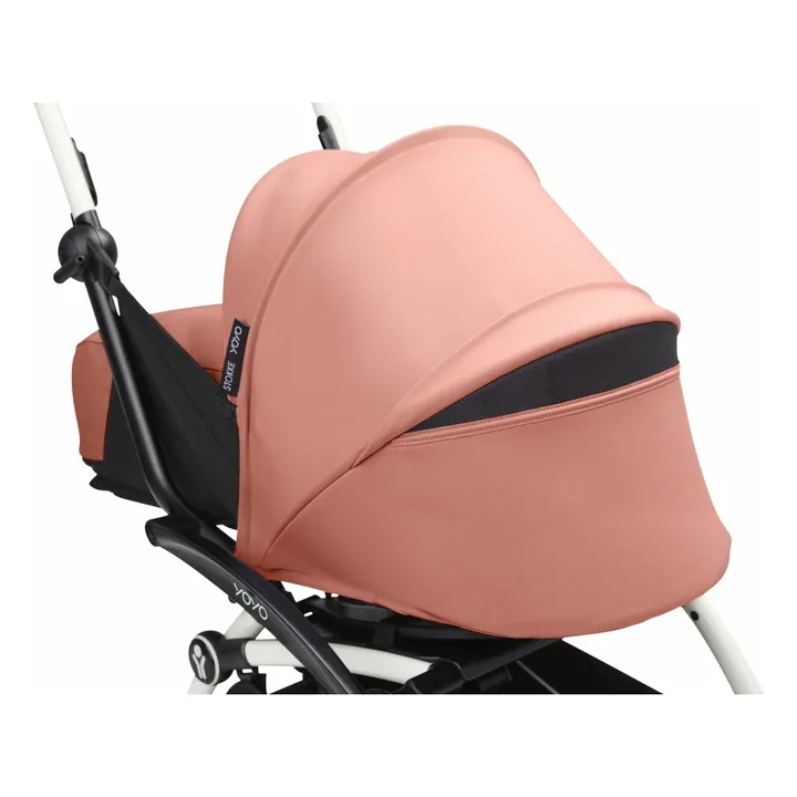 Poussette nouveau-né YOYO³ 0+ Châssis blanc | Ginger- Image produit n°5