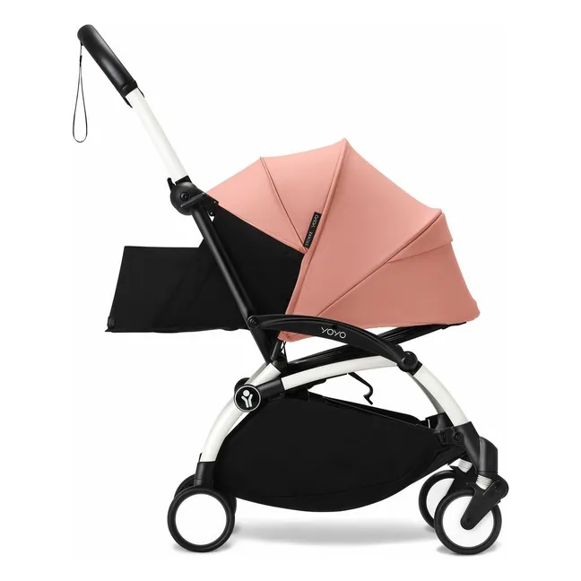 YOYO³ 0+ cochecito recién nacido Chasis blanco | Ginger
