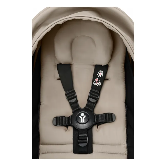 YOYO³ 0+ cochecito recién nacido Chasis blanco | Topo