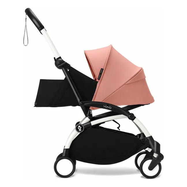 YOYO³ silla de paseo completa 0+ y 6+ Chasis blanco | Ginger
